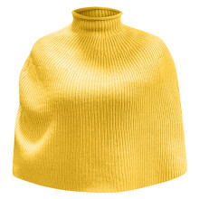 Shawl Wraps for Women Autumn and Winter Casual Fashion Solid Color Knitted Turtleneck Cape Shawl Knitted Waist Coat