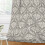 Mizhona Boho Blackout Curtains Brown White Floral 2 pcs 2