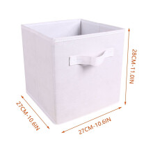 Square Foldable Storage Bins Organization and Storage Closet Organizer Storage
