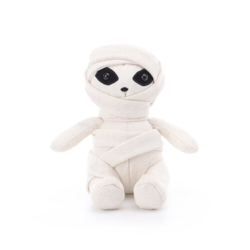 Brinquedo de pelúcia de múmia antiga para crianças, 19 cm (7,5 polegadas)
