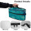 Watercolor Smudge Pattern Polyester Dustproof Iron Organizer, Bag Only 5