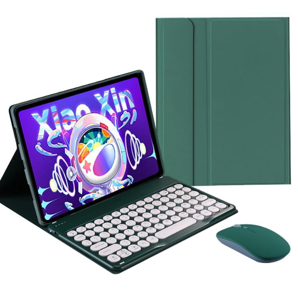 Slim Folio Keyboard Case Compatible With Lenovo Tab M10 Plus 10.3" (Tb-X606f/X606x/X6c6f/X6c6x), Wireless Keyboard & Mouse 9357860236102