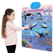 Alphabet-Wandtafel für Kleinkinder (1–3 Jahre) | Lernspielzeug für ABC und 123 | Pädagogisches Geschenk & Spielzeug für die Sprachtherapie |