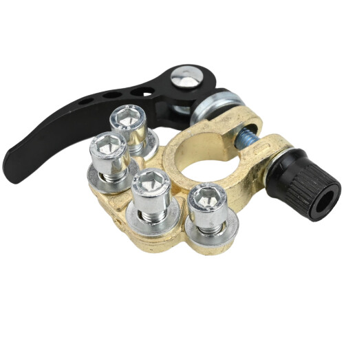 2 Conectores de Terminais de Bateria 12V com Engate Rápido para Caravanas, Carros e Vans 2