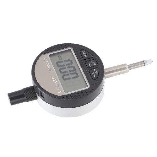 HighAccuracy Digital Dial Indicator 0.01mm, 12.7mm Range, Alloy Body