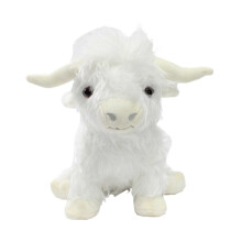 Purple Highland Cow Stuffed Animal Toy for Kids