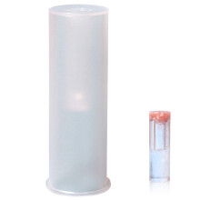 Molde de silicone cilíndrico para vaso de flores, molde de cristal epóxi para fazer vasos de flores DIY.