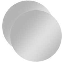 2 Pack Round Locker Mirror, 5.9'' Shatterproof Acrylic Mirror, Magnetic School Locker Accessories for Girls Bathroom Household Office Cabinet