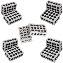Parallel Blocks Set 1x2x3 Inch 5 Pairs 23-Hole Alloy Steel