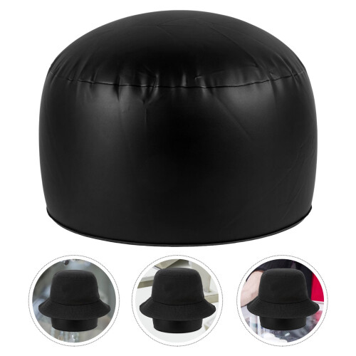 Topbathy Cap Hat Inserts Cap Inner Hat Shaper Insert Zwart PVC1Pack