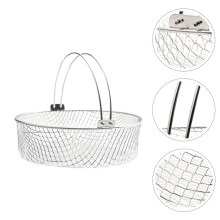 Air Fryer Basket Stainless Steel Mesh Food Drying Tray Kitchen Accessories