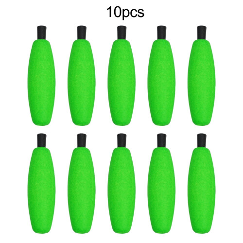 10 τεμάχια Peg Floats Γατόψαρο Bobbers Foam Rig Float Crappie Trout