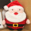 Pluche kerstman 15 cm interactief hondenspeelgoed 4