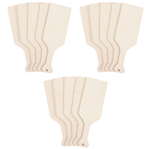 15Pièces Planches En Bois Beige Pour Artisanat, Cuisine Décoration 2