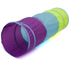 Kids' Pop-Up Play Tunnel for Toddlers, Portable Collapsible Crawl Tent for Indoor/Outdoor Play – Compatible with Boys, Girls, Cats & Dogs