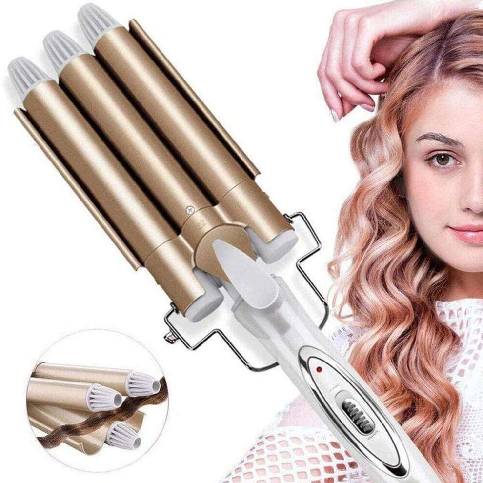 25mm Super Curling Iron Wavy Hair Wand - Professional Hair Styling Tool for Gorgeous Curls