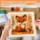 Punch Needle Embroidery Kit with Frame 9.84 x 9.84 Inch for 5