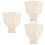 15Pièces Planches En Bois Beige Pour Artisanat, Cuisine Décoration 5