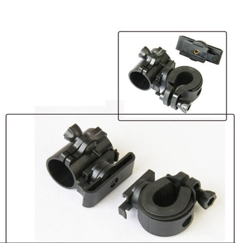 Bike Flashlight Holder LED Headlight Mount Clip 2