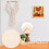 Punch Needle Embroidery Kit with Frame 9.84 x 9.84 Inch for 7