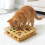 Cat Nail File with Replaceable Sandpaper Pads and Bells 6