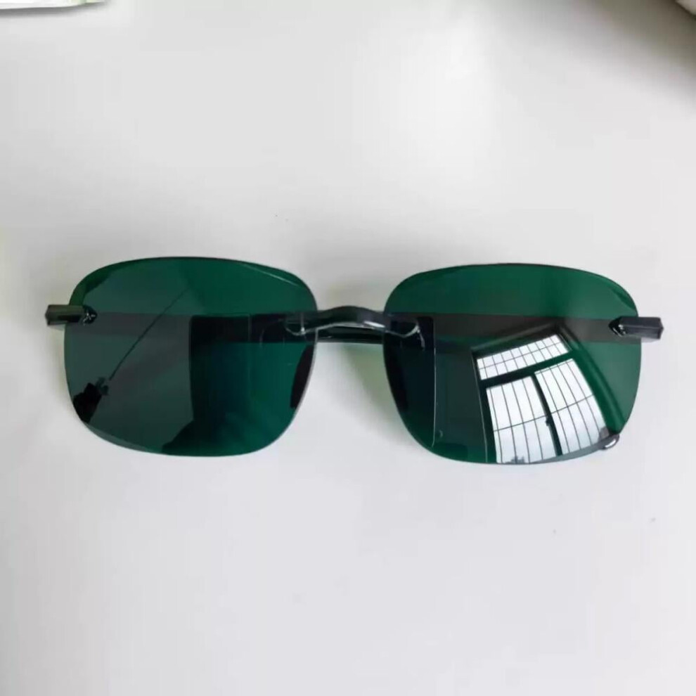 Frameless Sunglasses Square Outdoor Driving Cycling Eyewear