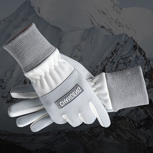 Women's Touchscreen Ski Gloves Thermal Windproof Warm Knit 2