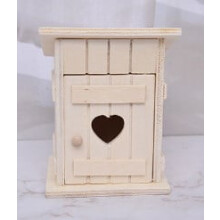 Bird House Unpainted Outside Bird House Wood Bird House Bird Nesting House Craft Bird House Pet Birds Nest Hummingbird Nest