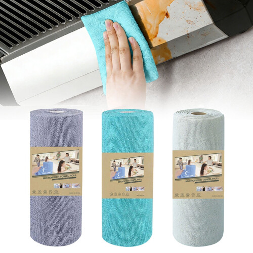 Eguiwyn microfiber cleaning cloths reusable 20x20cm 1