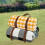 Picnic Blanket Faux Leather 3-Layer Moisture-Proof Portable 7