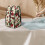 Roses Pattern Clothes Iron Storage Case Polyester Handle Easy Storage Cleaning, Bag Only 3