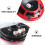 BESTONZON Red Electric Car Horn Pair 6