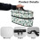 Iron Organizer Leaves Reusable Smooth Zipper, Bag Only 5