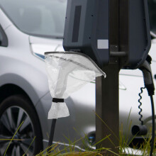 1Set Outdoor Charger Cover for Cylindrical Charging Stations in Bad Weather Conditions