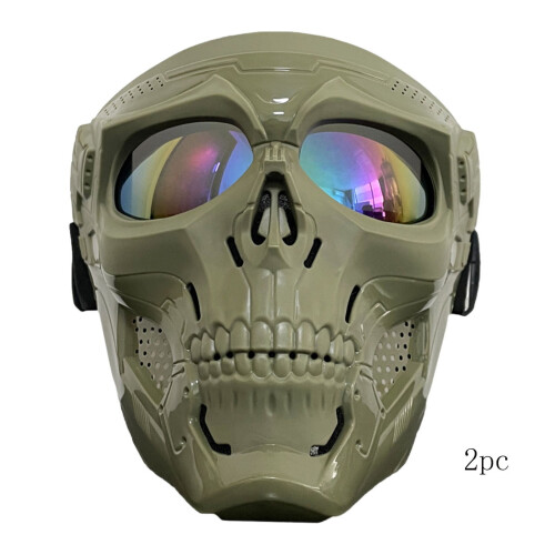 Motorcycle Shield Windproof Riding Glasses 2 pcs 1