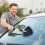 Hicaly Windshield Cleaner Tool with Extendable Handle & 3 Microfiber Pads – Compatible with Car & Home Windows 7