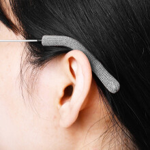Topbathy 4Pcs Glasses Ear Grip Covers Soft Stretchy Eyeglass Temple Sleeves Universal Fit Multicolor