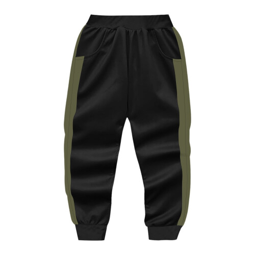 Barnset med huva, polyester långärmade sportkläder 2
