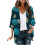 Women's Vintage Print Cardigan Lightweight Open-Front 2
