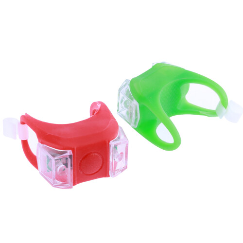 8Pièces Arrière LED Silicone 3 Modes Pour Ville 1