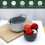 4 Pcs Plastic Mixing Bowl Set Reusable Plastic Nesting Mixing Bowl Multifunctional Nesting Container for Kitchen Cooking Baking 3