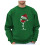 Herren-Pullover-Sweatshirt mit Weihnachtsglasmotiv, lässiger Stil, ohne Kapuze 1
