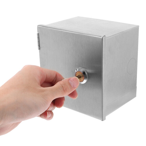 Waterproof Electrical Box Lockable Outdoor Metal Charging 2