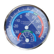 Indoor Hygrometer with Large Display Analog Humidity Temperature Meter Gauge(English Version)