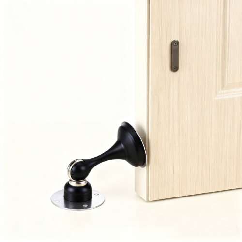Heavy Duty Wall Mounted Door Stopper with Screws 1