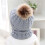 Baby Beanie Hat and Scarf Set Solid Color Twist Pattern Red 3