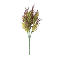 Karácsonyi műbokrok, mesterséges zöld levelek, cserjék, műlevelek esküvőre, otthoni irodába, kültéri dekoráció, 45 cm