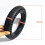 Pneu sólido de 12 polegadas (12 1/2 x 2 1/4 polegadas - 57-203) para bicicleta elétrica/scooter (12,5 x 2,125 polegadas) 1