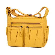 Crossbodytas voor dames, gemaakt van waterdicht nylon, schoudertas, messengerbag, lichtgewicht, waterdichte handtas.