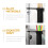 Drumstick Bag Holder Metal Stand Durable 3